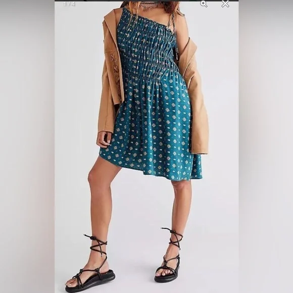 Free People Claminta Mini Dress Medium - Picture 3 of 10
